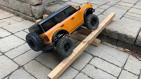 Traxxas TRX-4 Locking Differentials Test 2021 Ford Bronco
