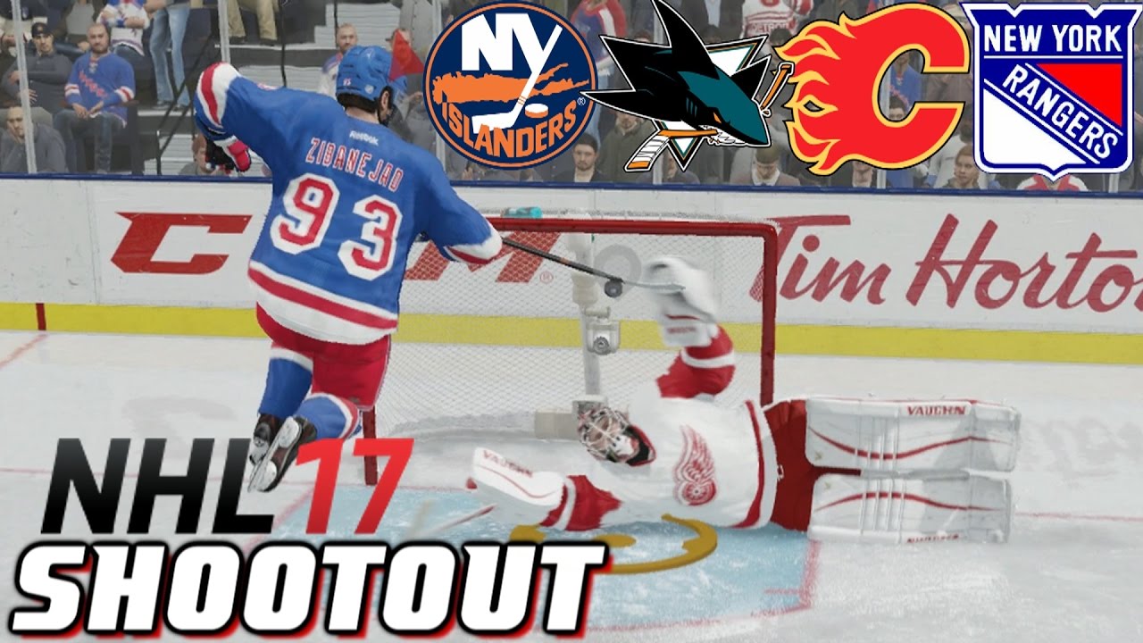 Trick Shots NHL 17 Shootout Commentary ep. 6 YouTube
