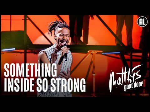 Jeangu Macrooy ? (Something Inside) So Strong | Matthijs Gaat Door