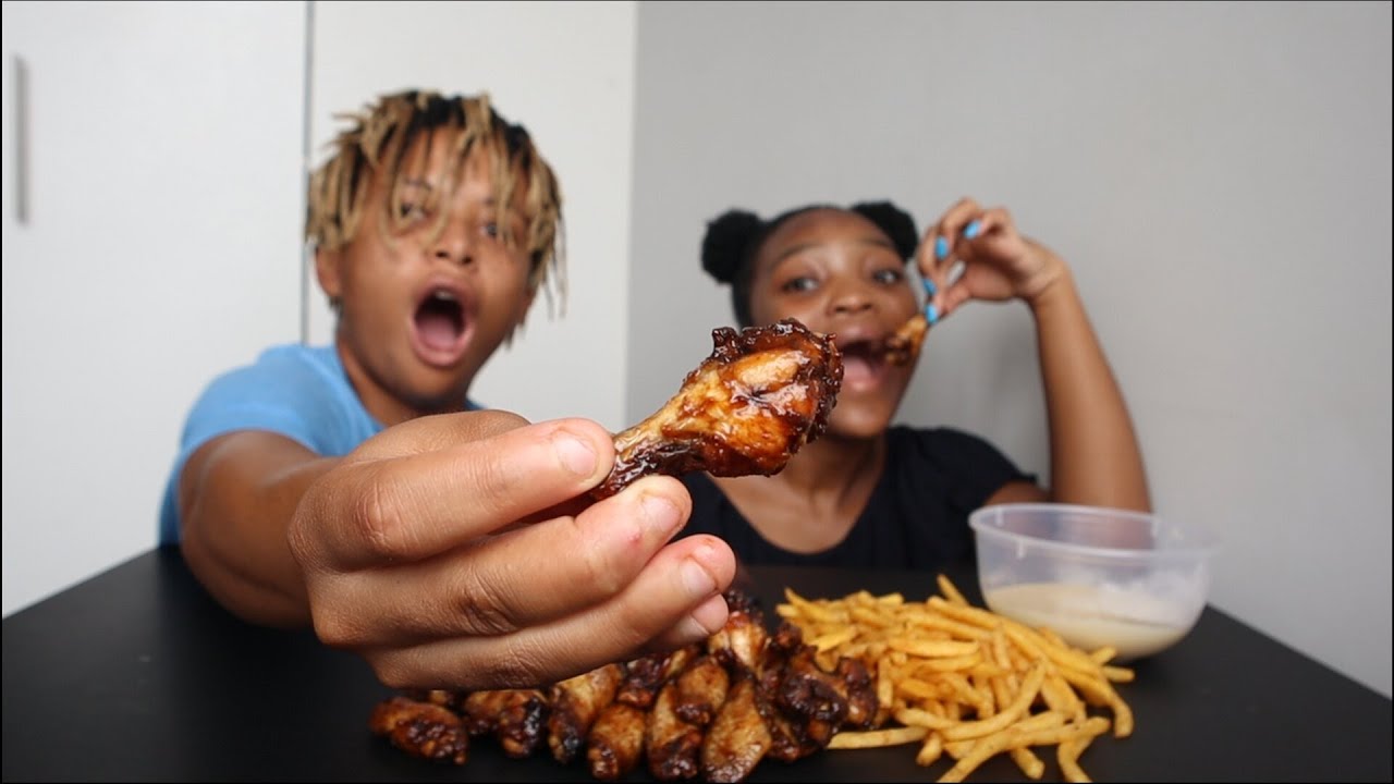 Home Made Spur Spicy Durky Buffalo Wings | OHZA 먹방