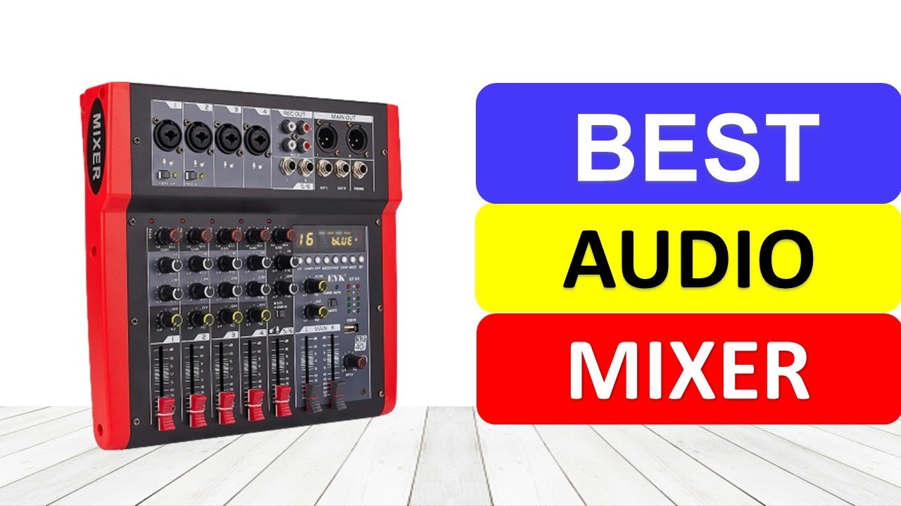 TOP 10 Best Audio Mixer In 2022 YouTube