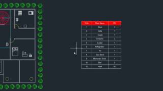 CADMATE AutoXLS Table