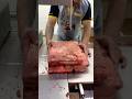 How to cut beef lung frozen meat lunge cutting machine#shorts