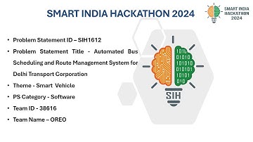 SIH1612-Automated Bus Scheduling and Route Management System for Delhi Transport Corporation