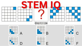 اسئلة IQ لاختبارات STEM وطريقة  الحل | كتاب امتحانات ستيم iq | اختبار الذكاء IQ لمدارس المتفوقين