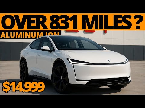 New 2026 Tesla Model 2 Senior Edition Aluminum-Ion: $14,999, 9-Min Charge, Gigacast + Optimus
