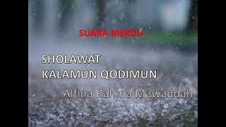 Sholawat Merdu Kalamun Qodimulla Cover by Alfina Rahma Mawaddah