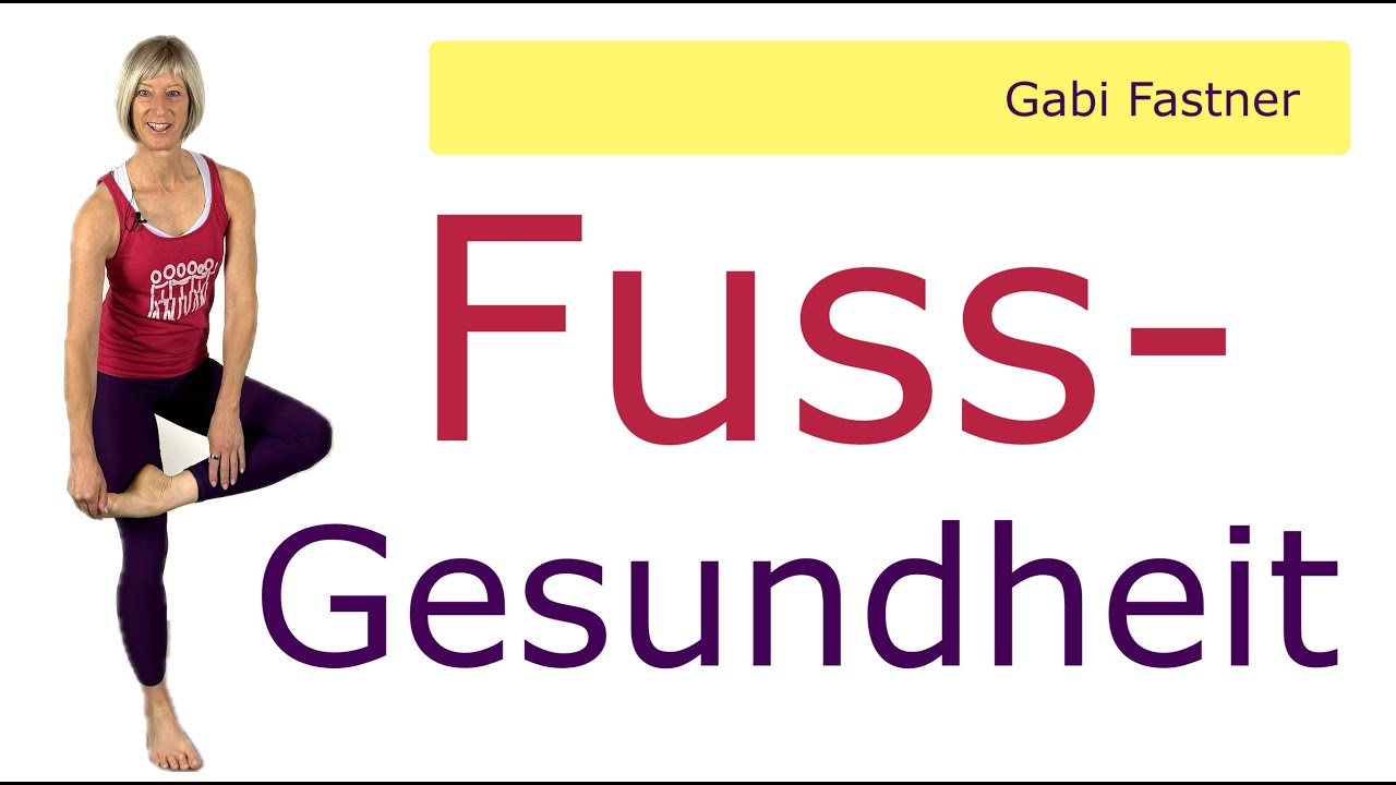 🦶25 min. Fuss-Gymnastik - Fuss-Gesundheit |  mobilisieren, dehnen & bewegen, im Stehen & Sitzen