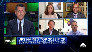 UPS named a top pick for 2022 by UBS