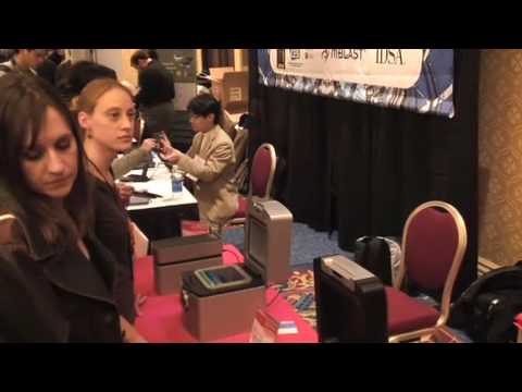 CES 2008 Sentry Safe Data and Document Solutions - YouTube