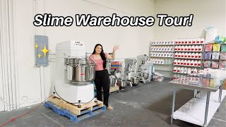 INSIDE OUR SLIME WAREHOUSE