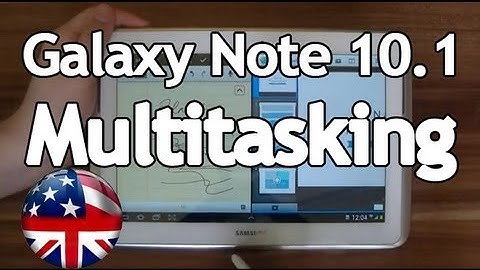 Samsung Galaxy Note 10.1 Multiscreen Hands On