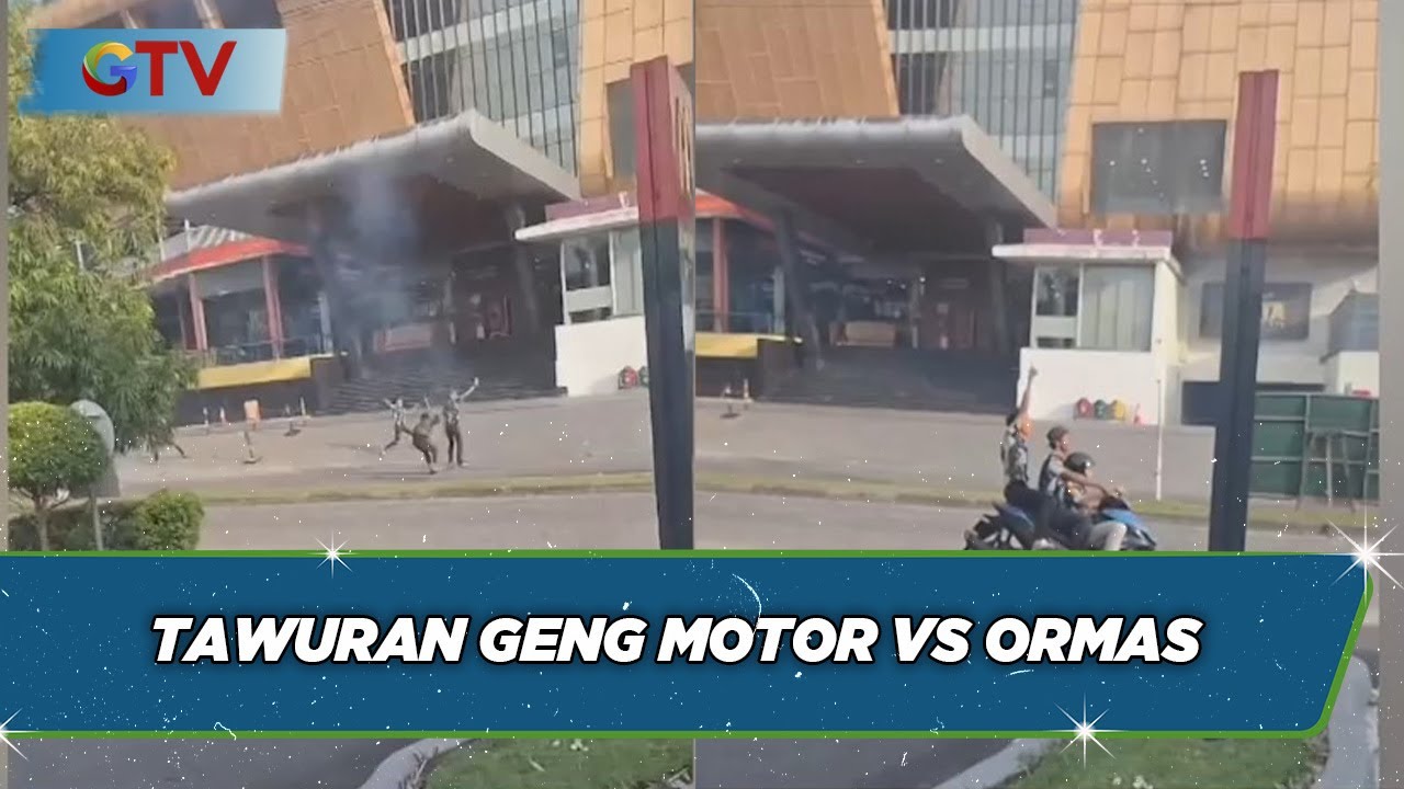 Anggota Ormas di Medan terlibat Tawuran Geng Motor - BIM 24/06