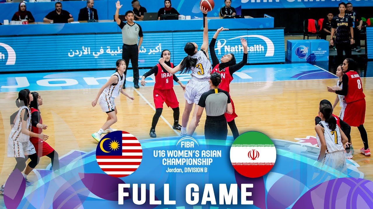 Malaysia v Iran | Full Basketball Game | FIBA U16 Women's Asian Championship 2023