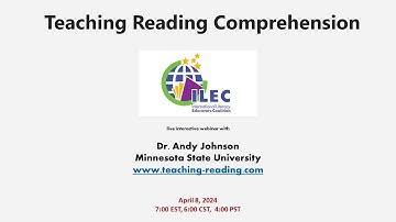 Webinar: How to Teach Reading Comprehension