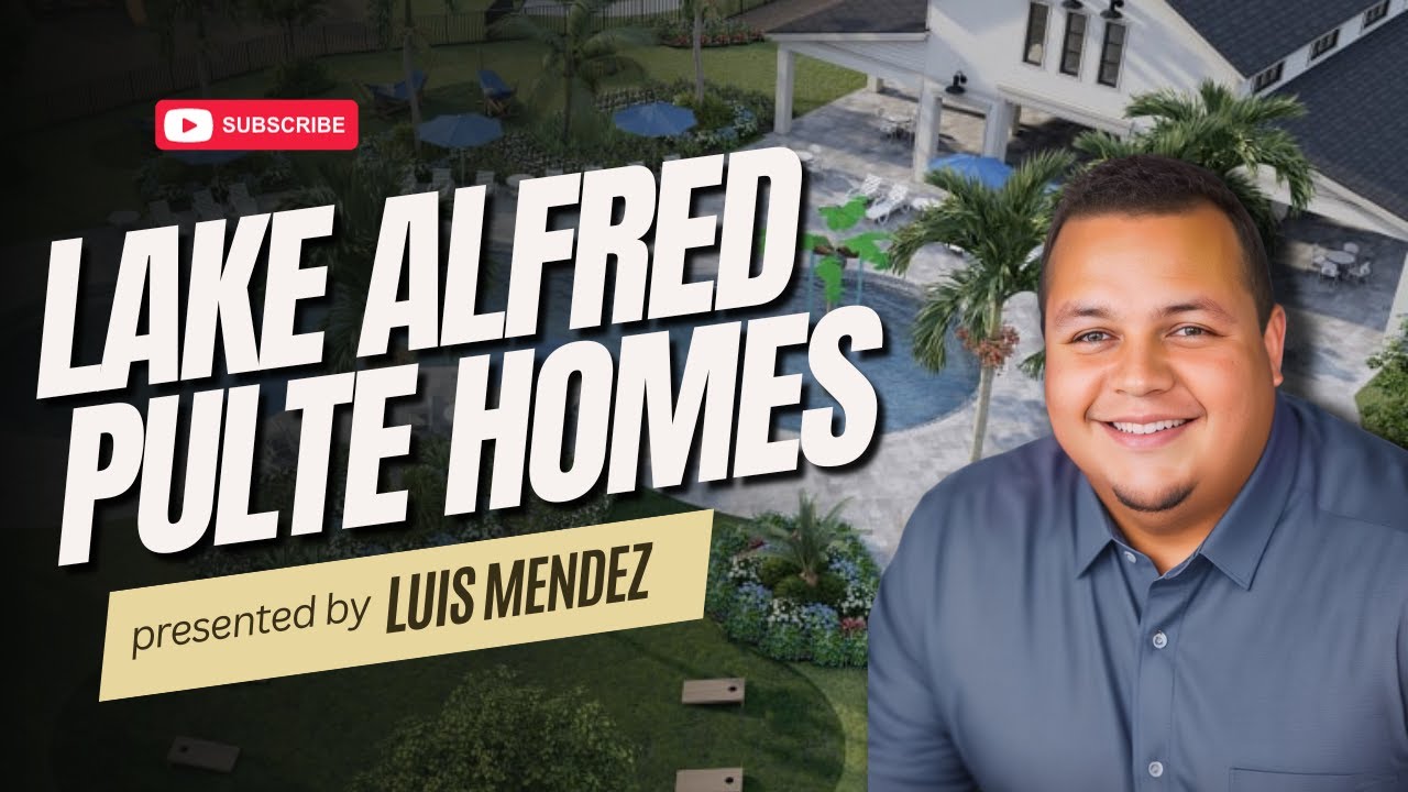 Silverlake Community Pulte Homes Lake Alfred Florida YouTube