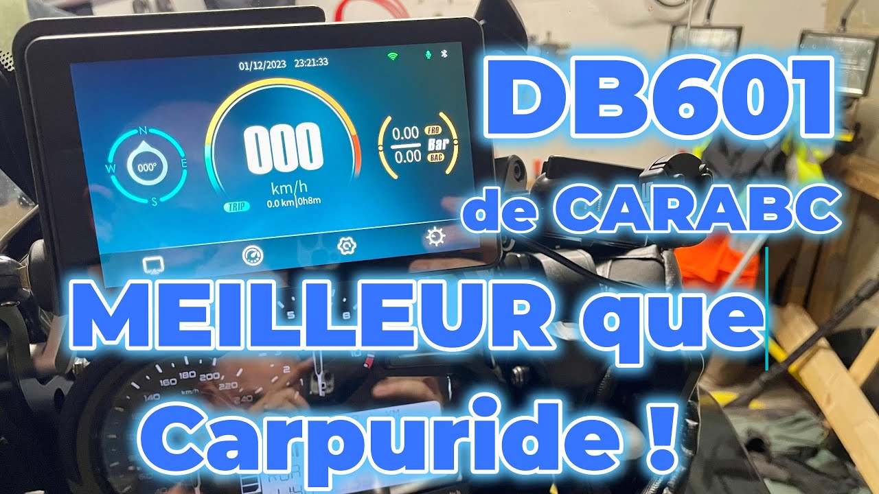 Carplay DB601 de CARABC : MEILLEUR que le Carpuride !