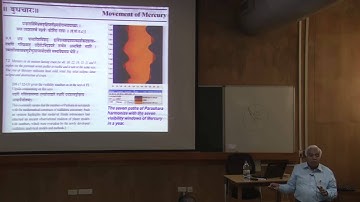 Observation, Astronomy, music, and Mathematics in Ancient India Prof. R. N. Iyengar