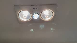 Click 2-Lamp Heat System Replaces IXL Tastic Perfectly