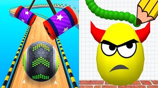 Going Balls VS Draw To Smash - All Level Gameplay Android iOS Ep 4