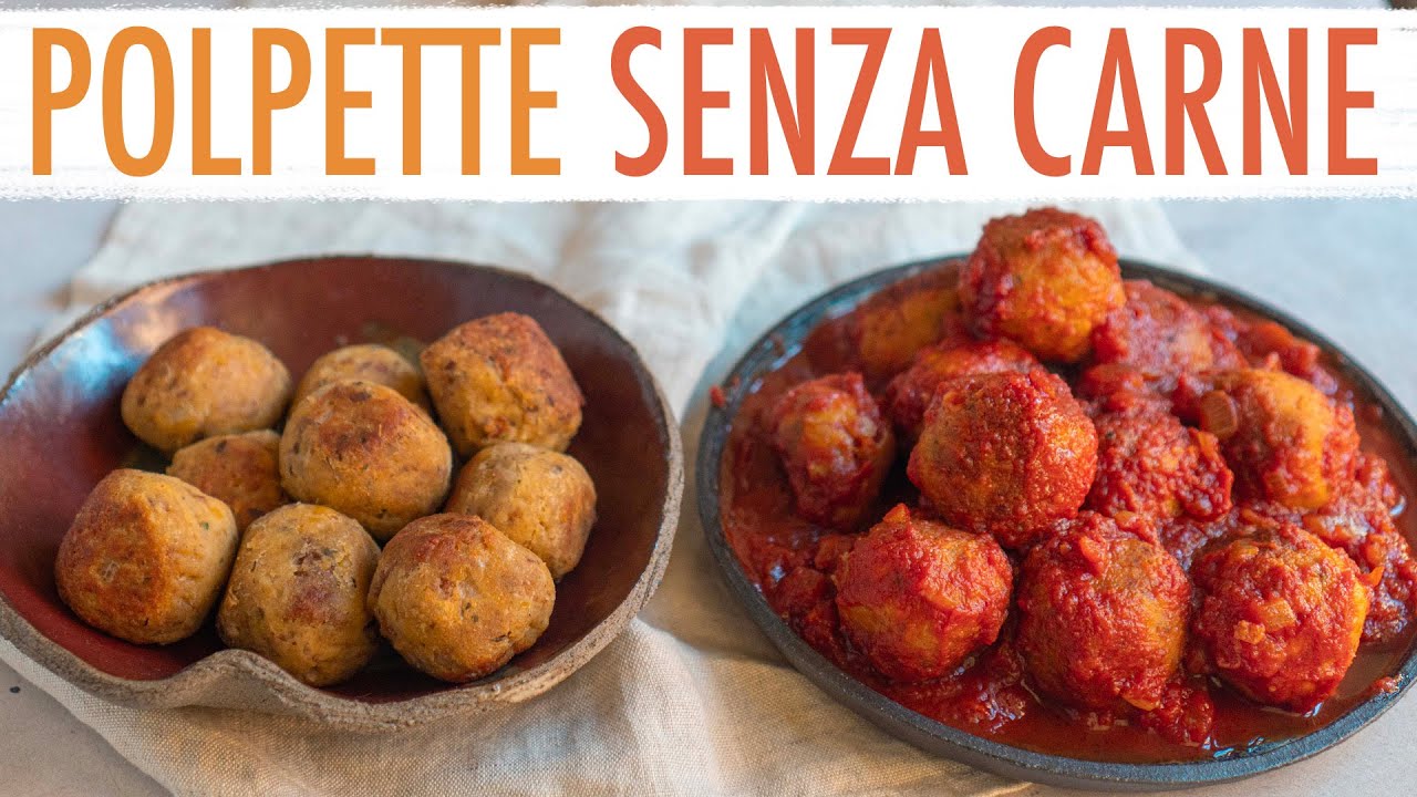POLPETTE DI CECI - Ricetta Facile per un Secondo Senza Carne | Elefanteveg