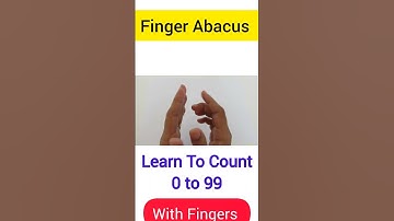 How to Become a finger abacus Expert- Count 0 to 99 #shortvideo #viral #youtubeshorts #shorts
