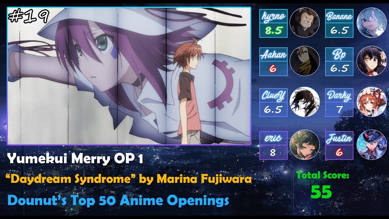 Watch Dounut's Top 50 Anime Openings [Party Rank] on YouTube