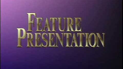 Paramount Home Video Feature Presentation And Warning Screen (1995-2006) Non Preview Version