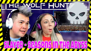 Slayer - Seasons In The Abyss - Live Sofia Big Four HD | THE WOLF HUNTERZ Jon and Dolly Reaction