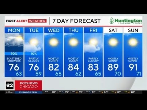 Chicago Weather Alert: Rain throughout the day - YouTube