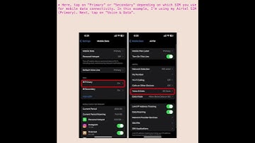 Enable 5G on Dual SIM iPhone