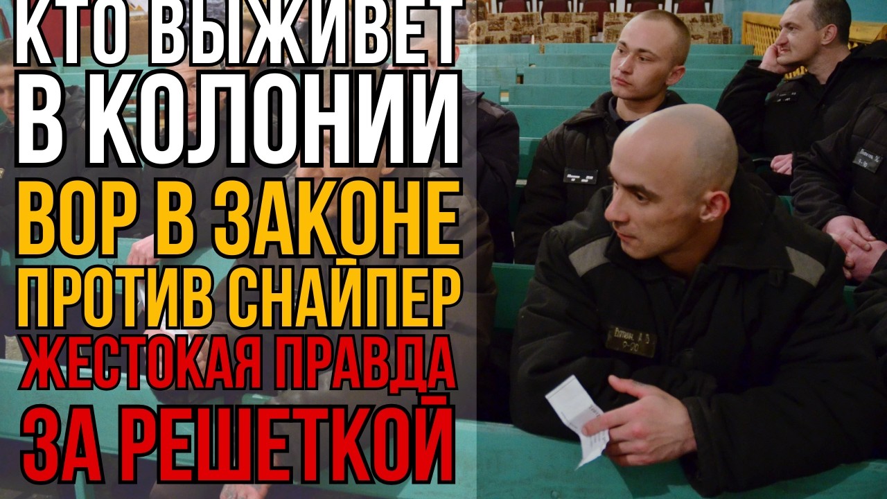 Снайпер Попал На Зону И Встретил Вора В Законе Что Случилось Дальше Никто Не Ожидал I Колония Жизни
