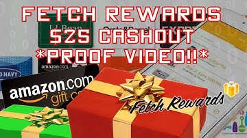 Fetch Rewards / PASSIVE INCOME / WATCH ME CASH OUT / FREE $25.00 AMAZON GIFT CARD / PAYMENT PROOF
