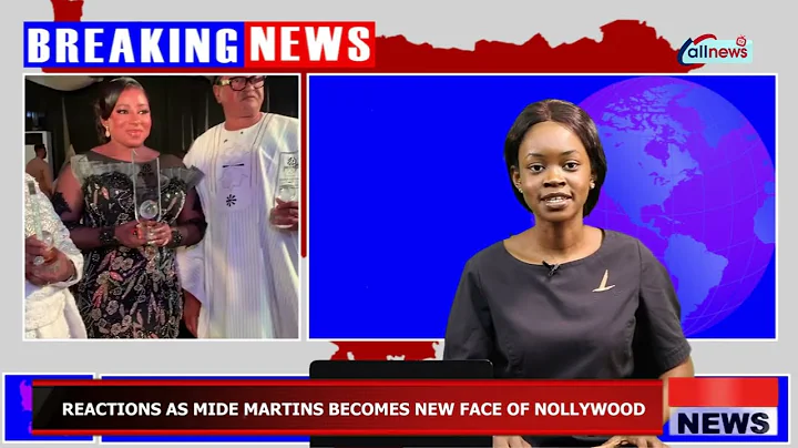REACTIONS AS MIDE MARTINS BECOMES NEW FACE OF NOLLYWOOD