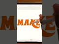 Animate Your Lettering in Adobe Fresco | Pt. 5 #shorts #adobefresco
