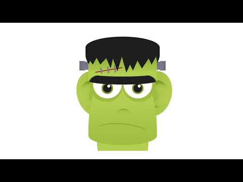 Drawing Frankenstein's monster with HTML and CSS
