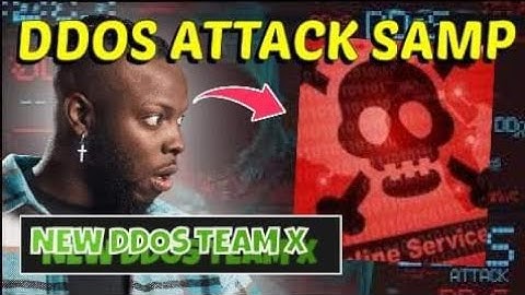 NEW DDOS ATTACK BY TEAM X 📵/ Samp Mobile