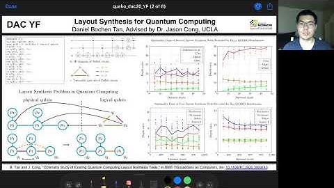 Layout Synthesis for Quantum Computing, Poster Session, Young Fellow Program, DAC