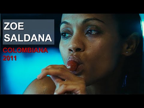 Zoe Saldana in Colombiana 2011| Super Hot scene