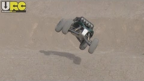 Axial EXO buggy at the 1/10th track, IMPROVED -- no music/editing