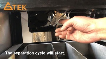Wet High Intensity Magnetic Separator WHIMS Operation Demonstration