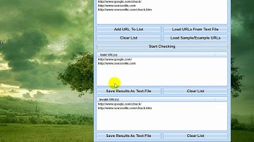 How To Use Check If URLs Exist (Is Valid) Software