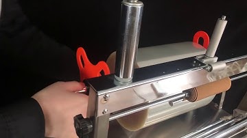 How to install BOPP film on ACW-88 cellophane wrapping machine