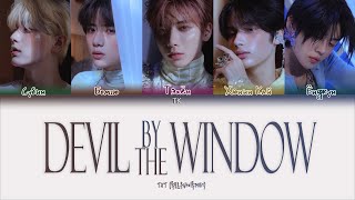 TXT - Devil by the Window [ПЕРЕВОД НА РУССКИЙ Color Coded Lyrics]