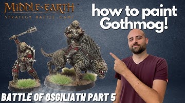 Paint Gothmog from The Battle of Osgiliath! Middle Earth Mondays #mesbg