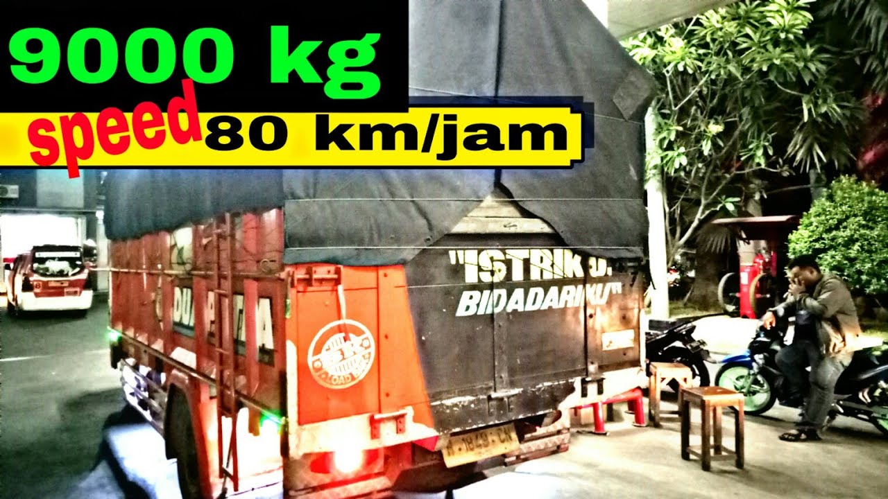  trukcabe cctv pantura Vlog truk  lintas 9000kg muatan 