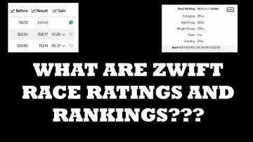 In depth guide to Zwiftpower Race Ratings and Rankings