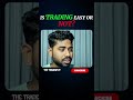 Trading Reality_Easy or Difficult... #tradingreality #tradingstruggles