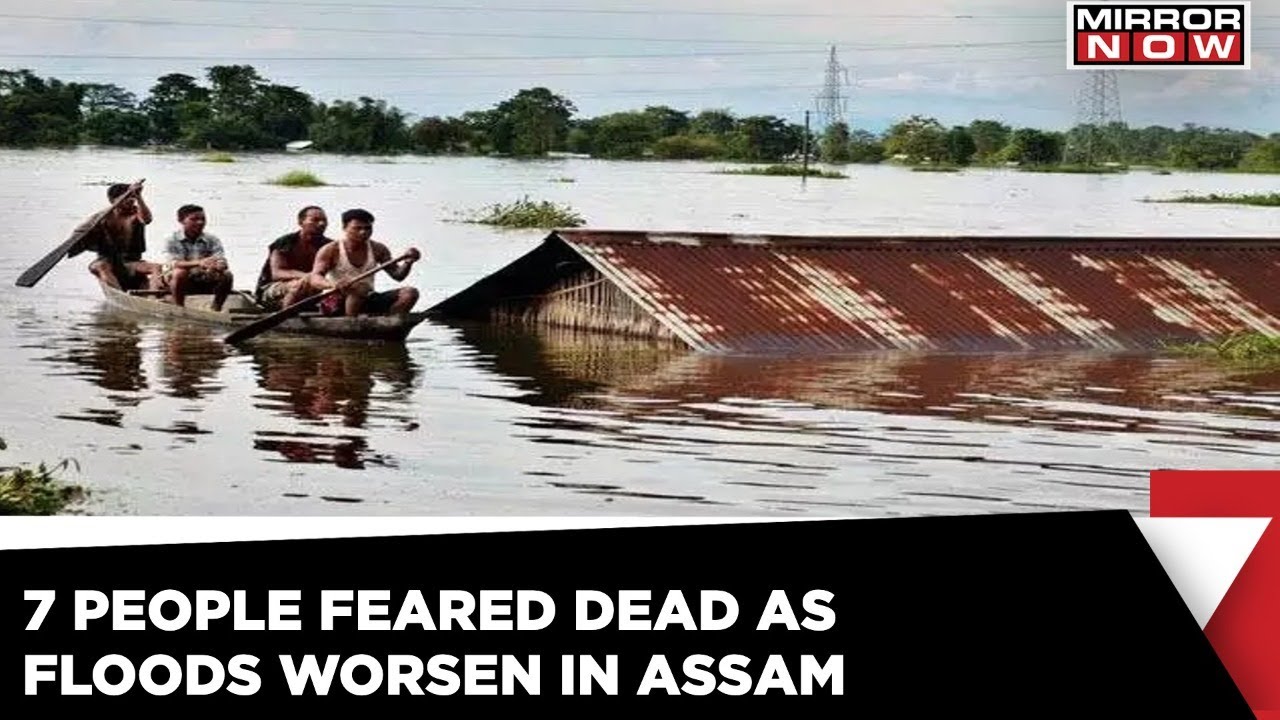 Floods Rain Down Rampage in Assam; Seven Declared Dead | Latest News