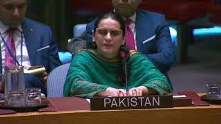 Stans Right Of Reply Ms. Saima Saleem Responds To India Un Debate On Protection Of Civilians